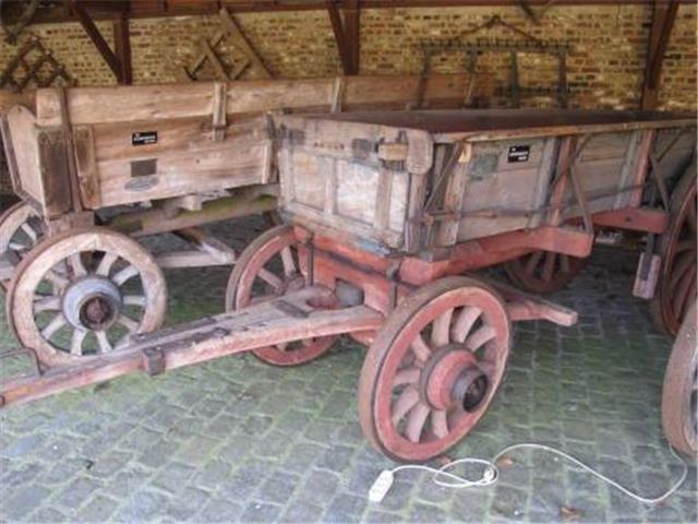 Boerenwagen met vast paneel, Karrenmuseum Essen